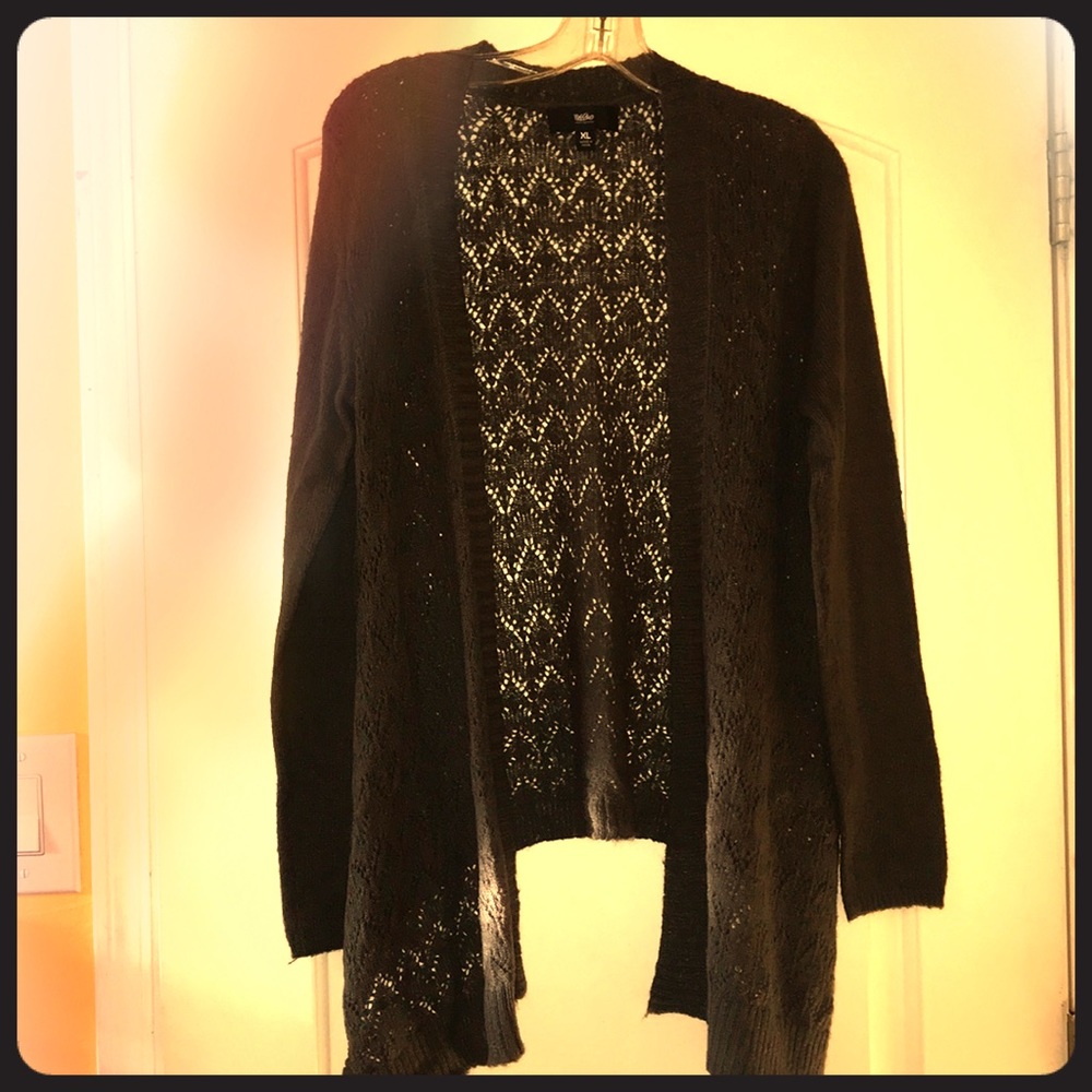 Army green cardigan